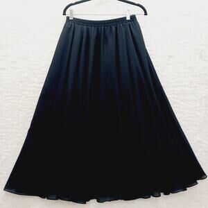 Skirt Maxi Nah Chiffon Goth Witchy Fairygoth Dark Soft Grunge Mob Wife Size PS